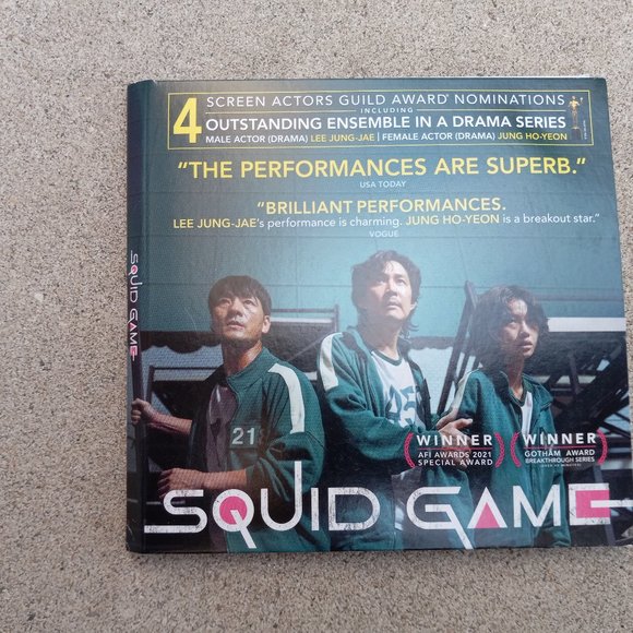 FOR YOUR CONSIDERATION- Squid Game 3X SAG DVD Screener Season 1 - Picture 2 of 8